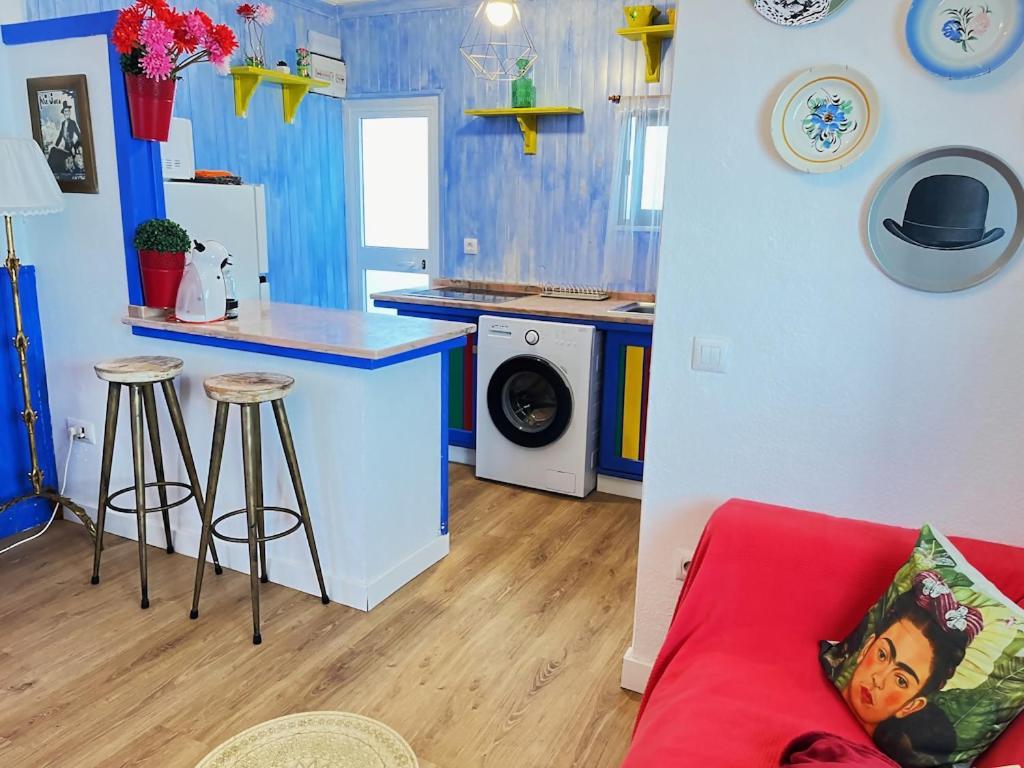 El Mundo De Frida Parking Y Terraza Appartement Conil De La Frontera Buitenkant foto