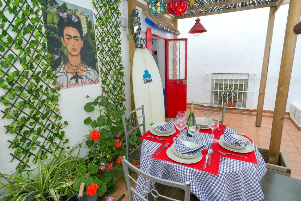 El Mundo De Frida Parking Y Terraza Appartement Conil De La Frontera Buitenkant foto